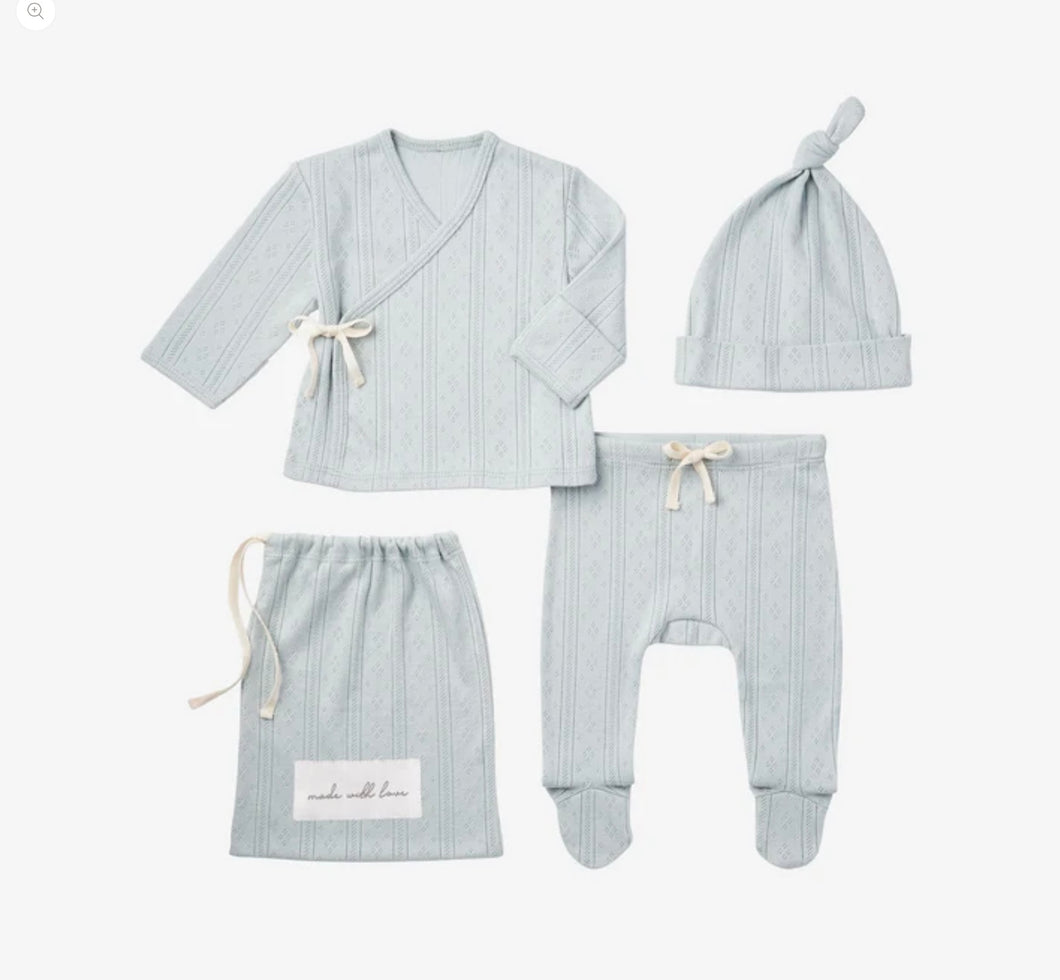 Cotton Layette Set for Newborns by Elegant Baby